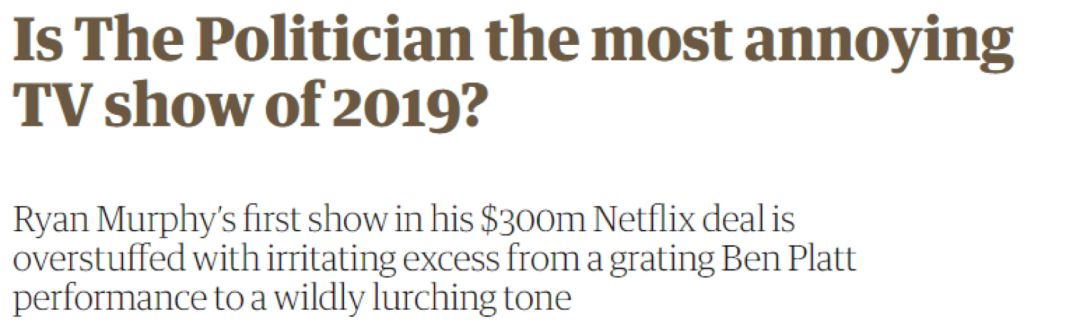 [桃桃淘电影]狗血、刺激、充满争议？这部新开播的美剧你值得拥有