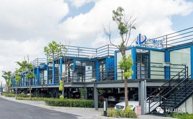 上海「智慧湾」花园式集装箱办公园区,开辟文创天地新坐标