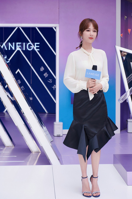 兰芝零龄游乐园空降深圳,品牌护肤代言人杨紫现身助阵