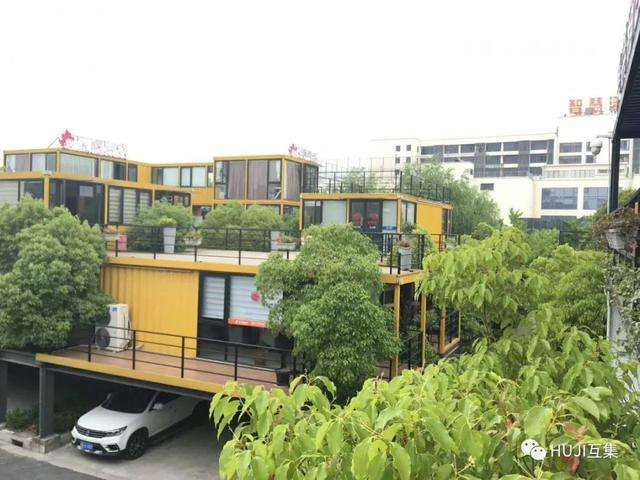 上海「智慧湾」花园式集装箱办公园区,开辟文创天地新坐标