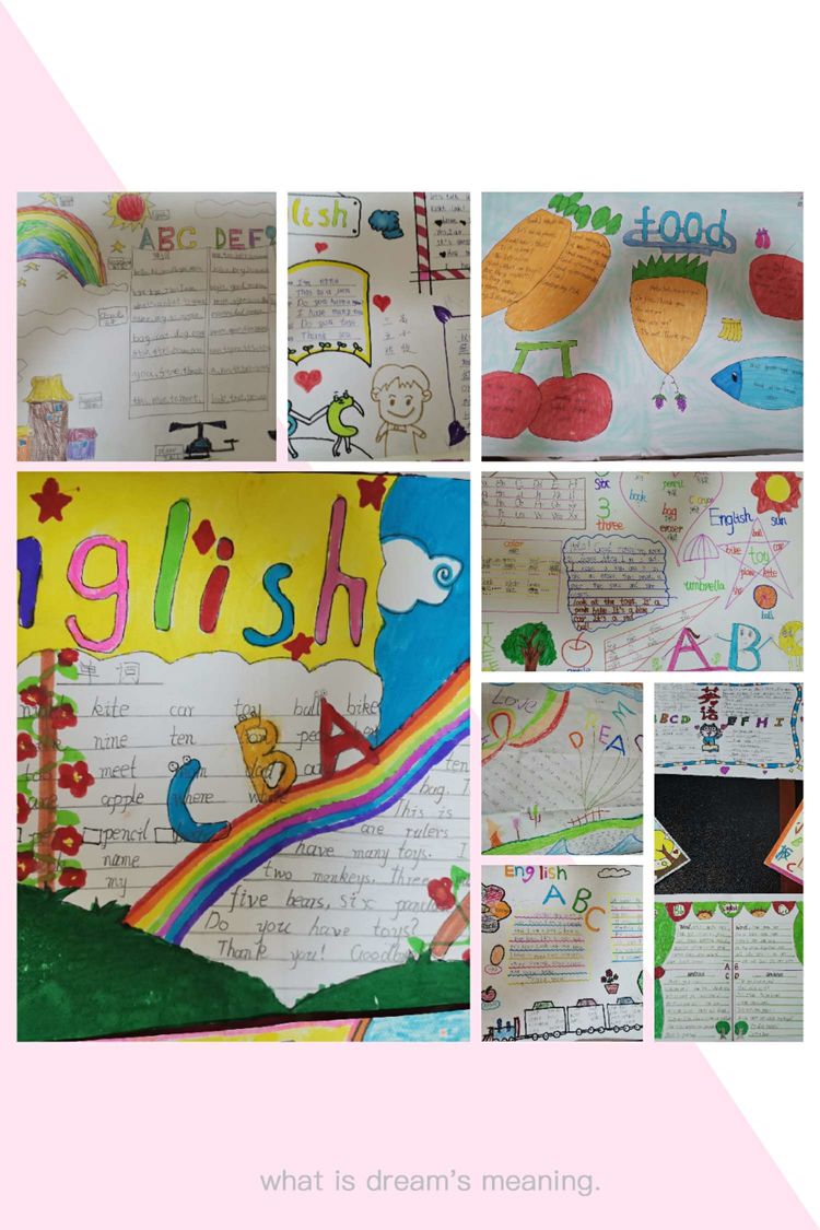 i love english———秀小三年级五六班英语手抄报上线啦!