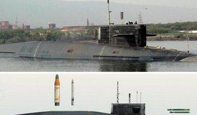 印度造出新型战略核潜艇木头模型,载16发导