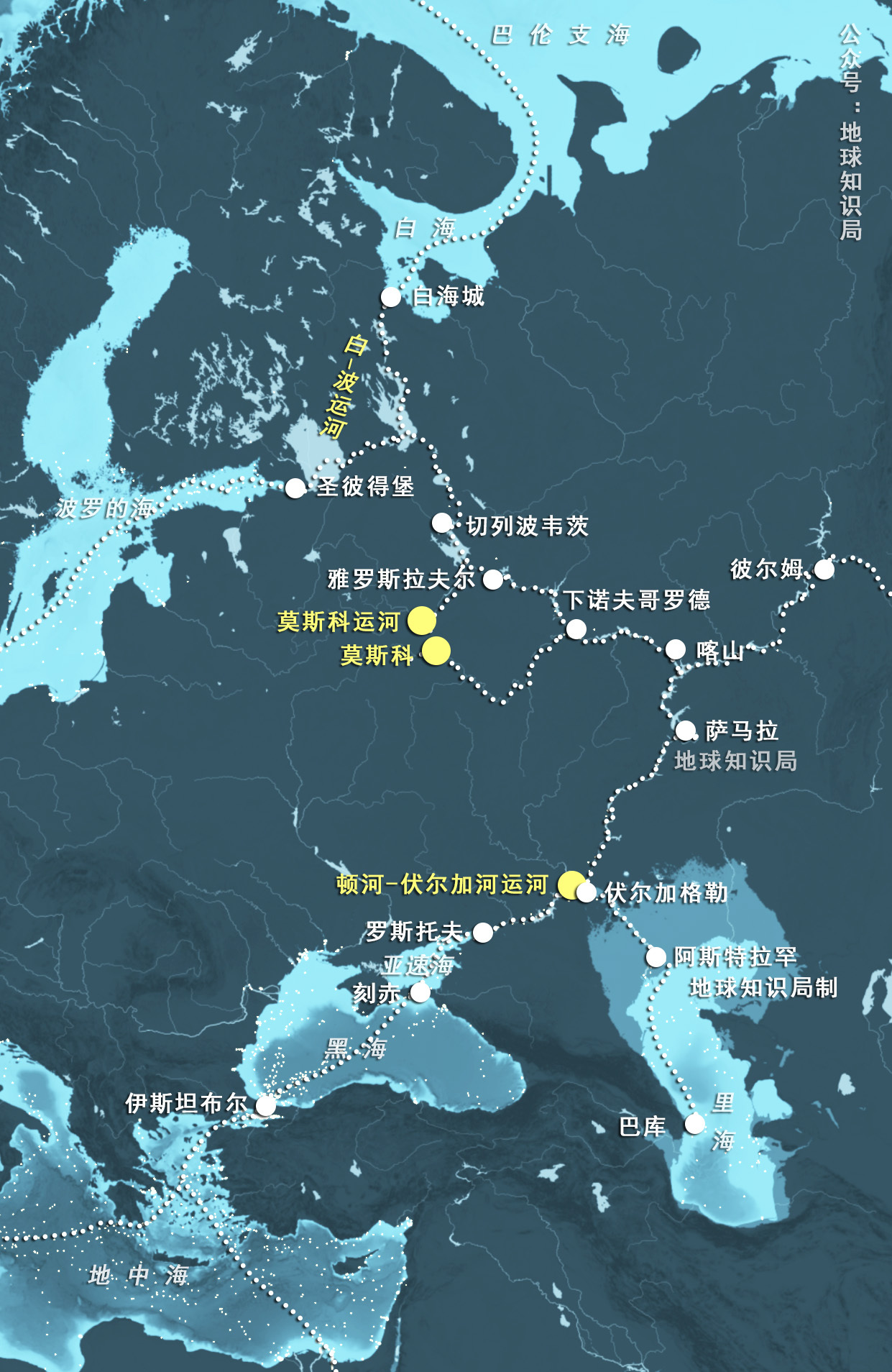 高清俄罗斯铁路、管道和城市分布图大图_世界地理地图_初高中地理网