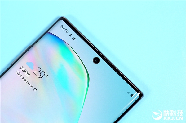 四边超窄真机皇！三星Note 10+图赏