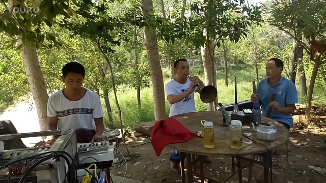 唢呐牛人吹豫剧《谁说女子不如男》一招一式都是大师的风范,真棒