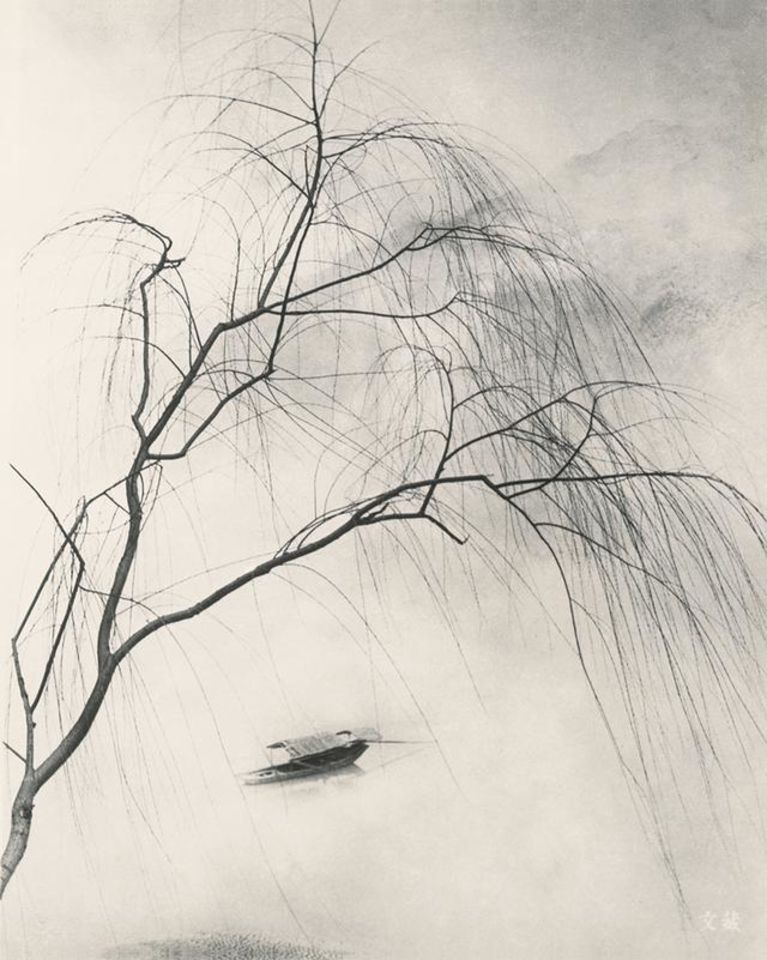 晓风残月 30.4x25.2cm 1945年