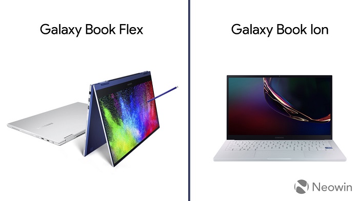 三星推出galaxy book ion和flex笔记本电脑新品