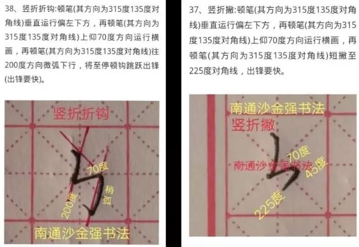 沙金强教你怎样写好硬笔基础笔画--江苏南通