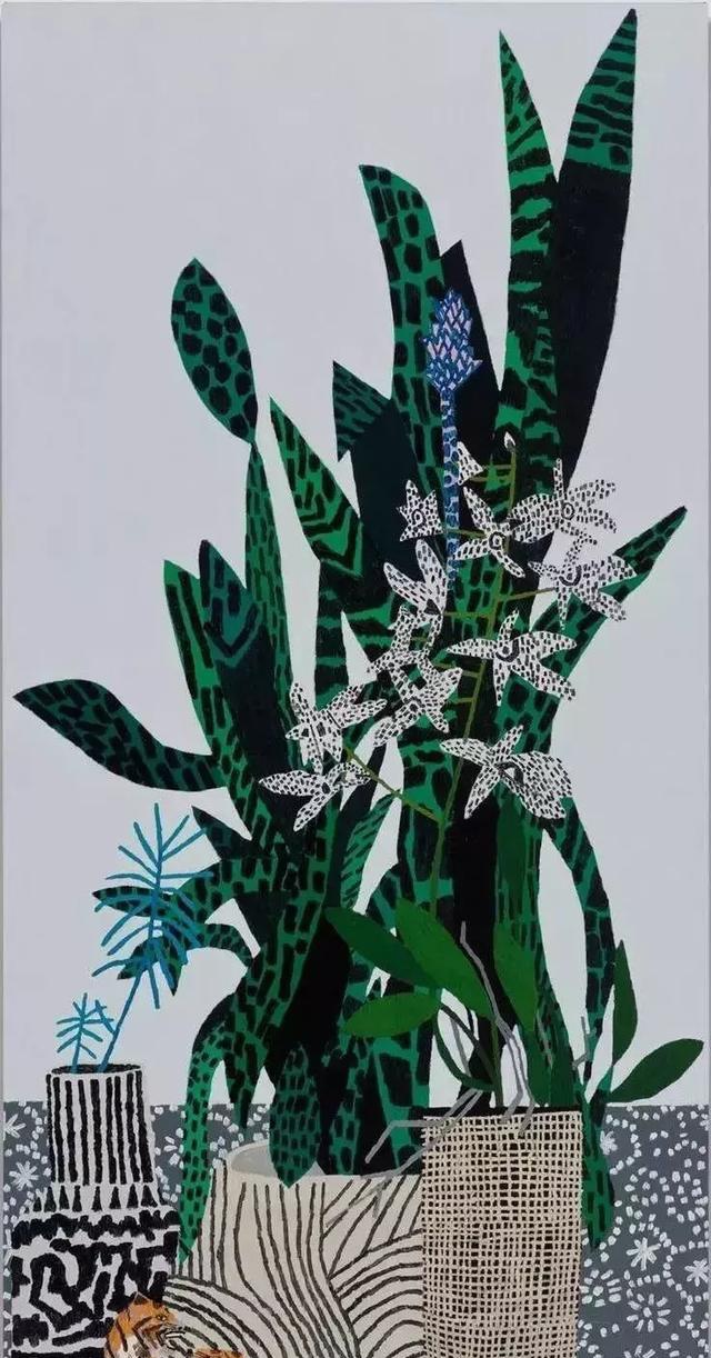 国外经典|美国艺术家乔纳斯·伍德:绘画的形式感与色彩