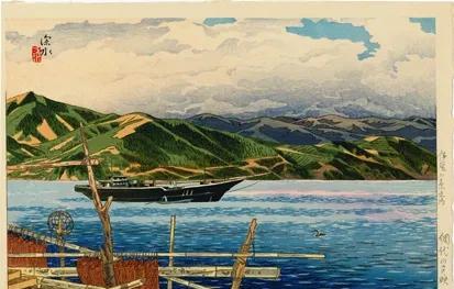 日本画家伊東深水绘画作品欣赏__凤凰网