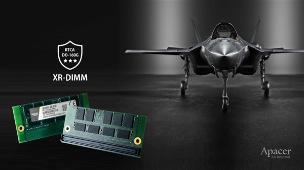 宇瞻发布全新XR-DIMM内存：首个符合美国航空标准