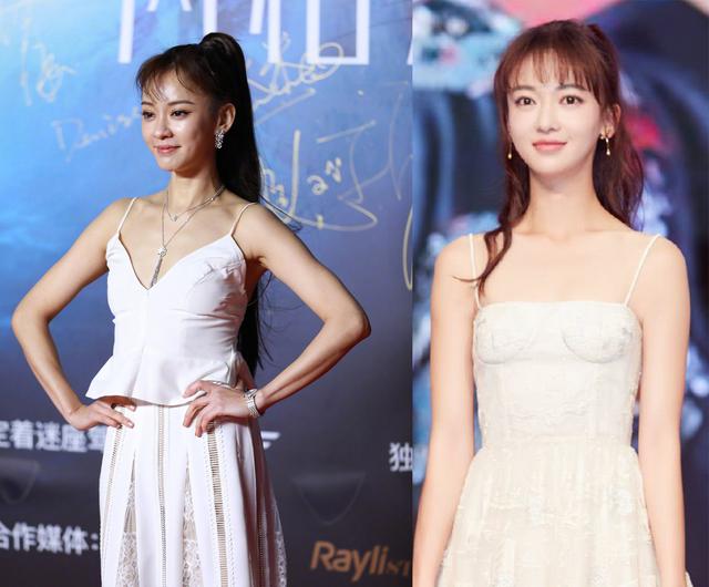 「熊猫娱乐」陈意涵产后红毯生图曝光，面部凹陷撞脸吴谨言