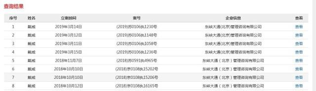 「中国新闻网」ofo创始人戴威已收到34条限制消费令
