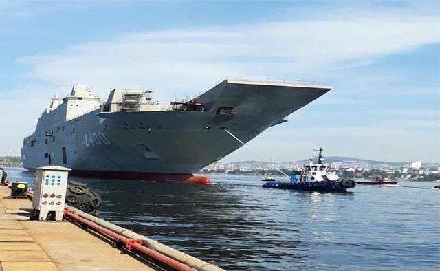 土耳其国产航母即将下水 服役后将成中东最强战舰