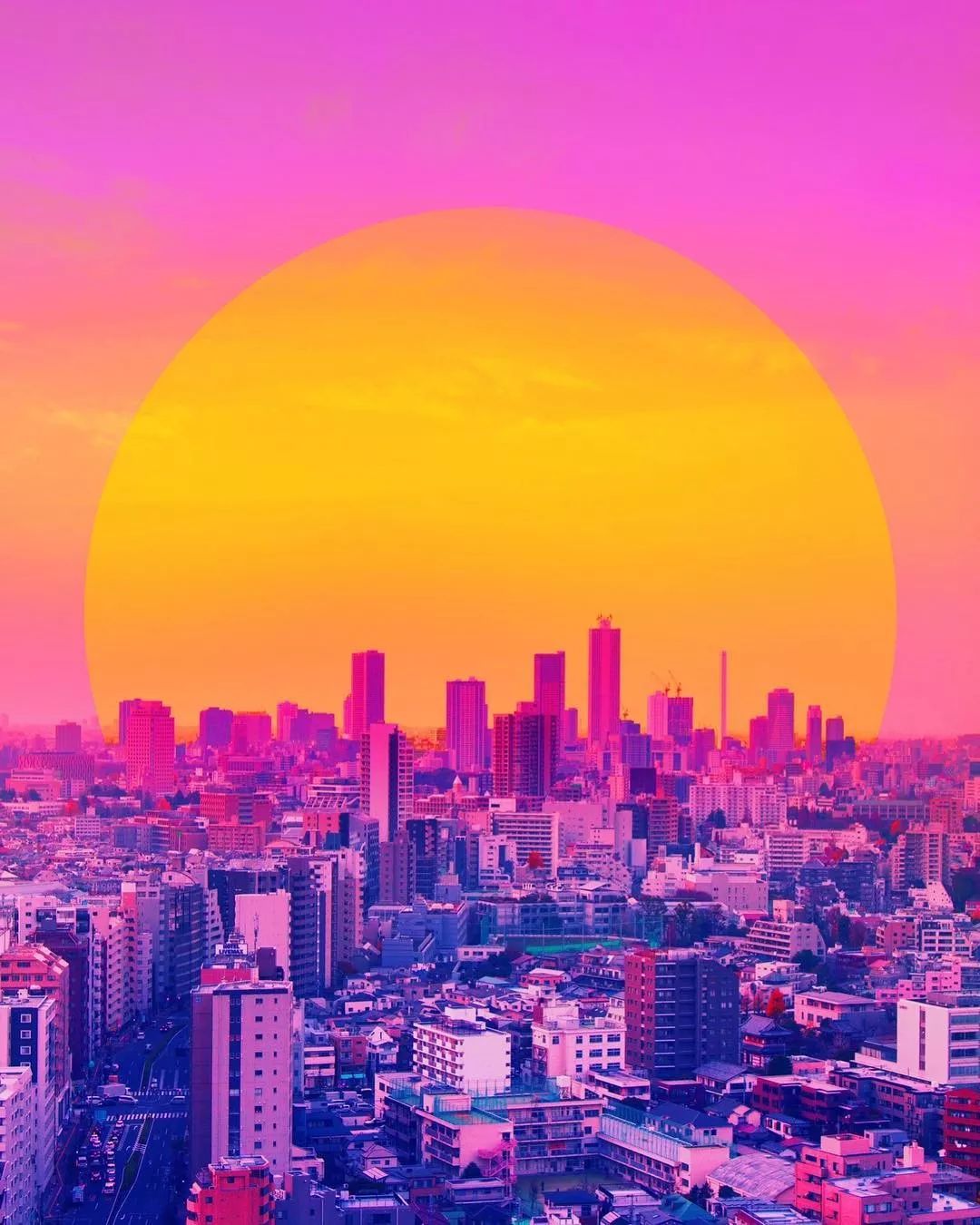 如果「霓虹国」真的是霓虹色的……