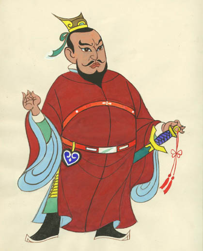 《哪吒闹海》李靖
