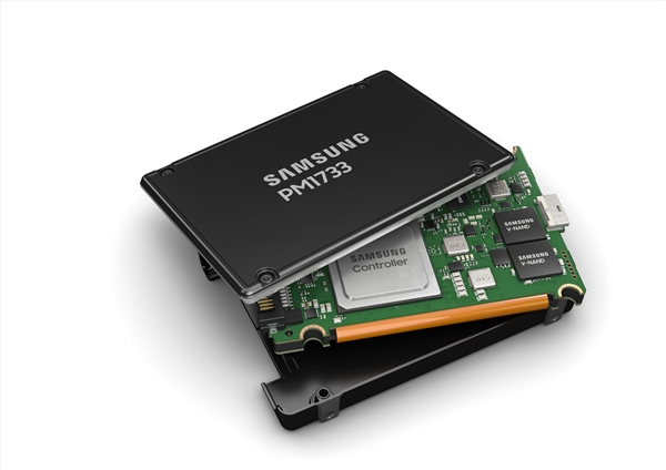 三星正式发布PM1733 SSD：首次PCIe 4.0 x8、持续读取8GB/s