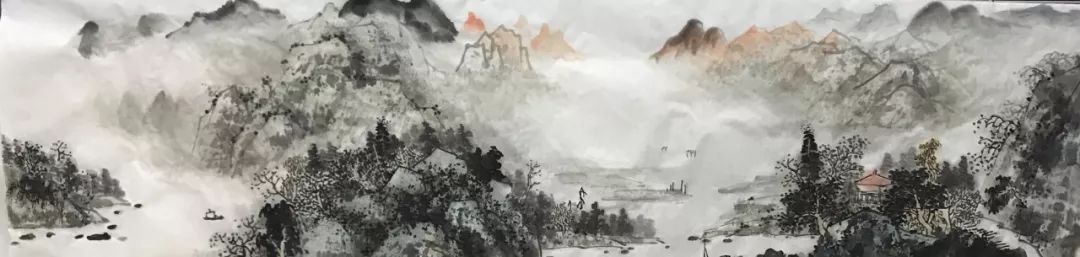 山水画创作中,画家如何运用云雾,营造悠远清净之境?