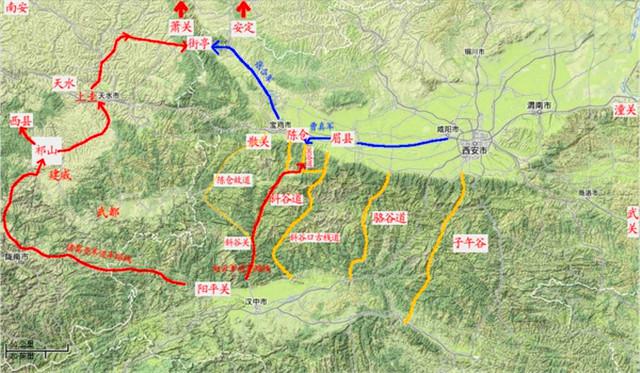 魏延提出子午谷奇袭 毛评价：此计太悬危