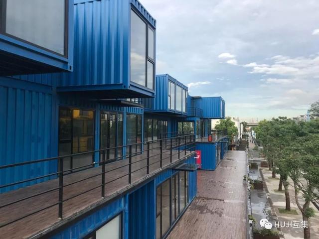 上海「智慧湾」花园式集装箱办公园区,开辟文创天地新坐标