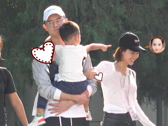 [熊猫娱乐]张嘉倪夫妻陪儿子庆生，买超心疼老婆，主动当“挑夫”抱寿星