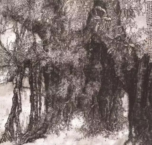 热带雨林 180×180cm 1992年