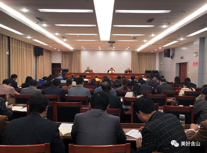 副县长,县语言文字工作委员会主任汪媛霞参会并就督导评估工作做强调.