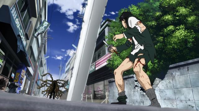 一拳超人:两位头发茂盛的怪人,其中一位遇到光头,头发被拔光