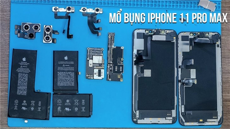iphone 11 pro max全球首拆 电池容量确认为3969mah