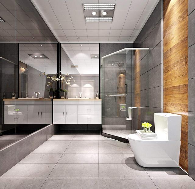 火爆头条的卫生间装修,全凭瓷砖颜色这样选