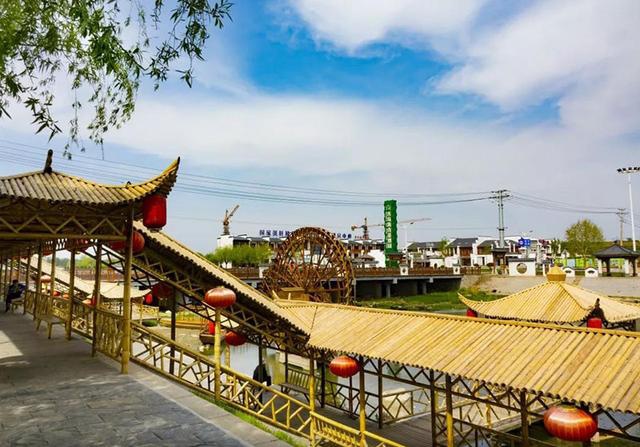 茶韵,北域江南", 中国最美乡镇之一 古韵的小镇,尽显江南风情 藏马镇
