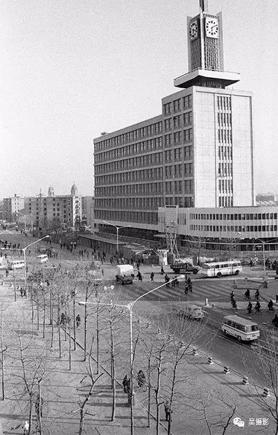 天津旧照,80年代和平区,和平路和宝鸡东道40年来变化最大