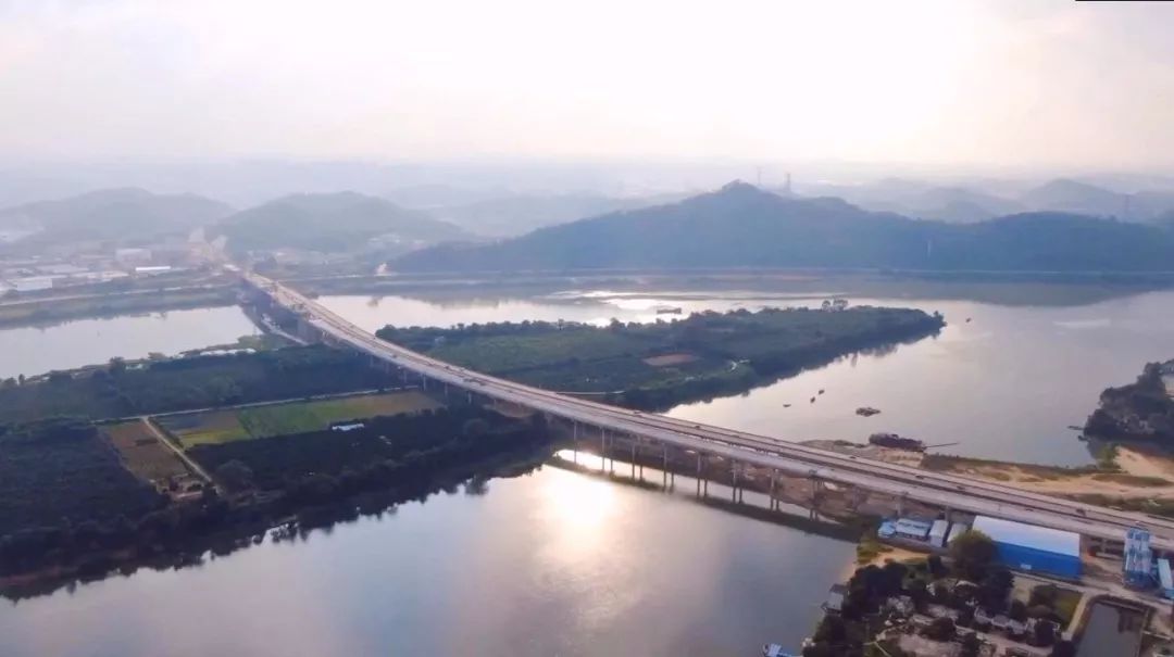 喜报!博罗龙桥东江大桥改扩建工程一期今日通车