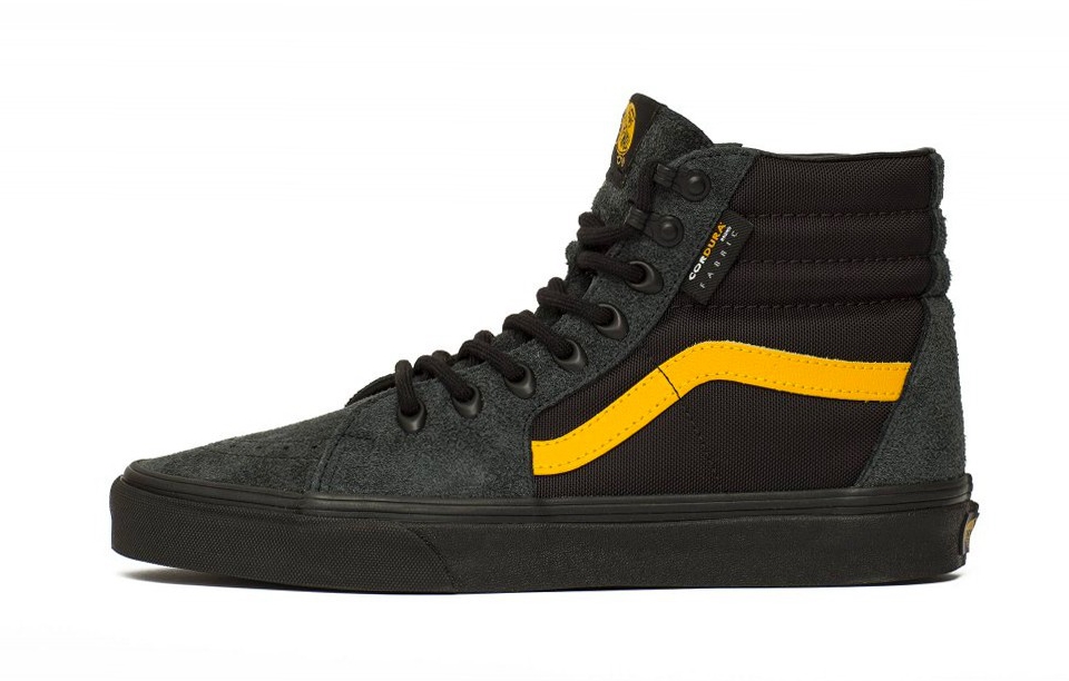 黑魂气质尽显！CORDURA x VANS Sk8-Hi“Black”鞋款亮相