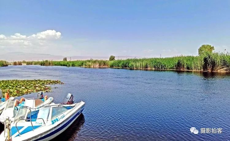 新疆库尔勒的莲花湖