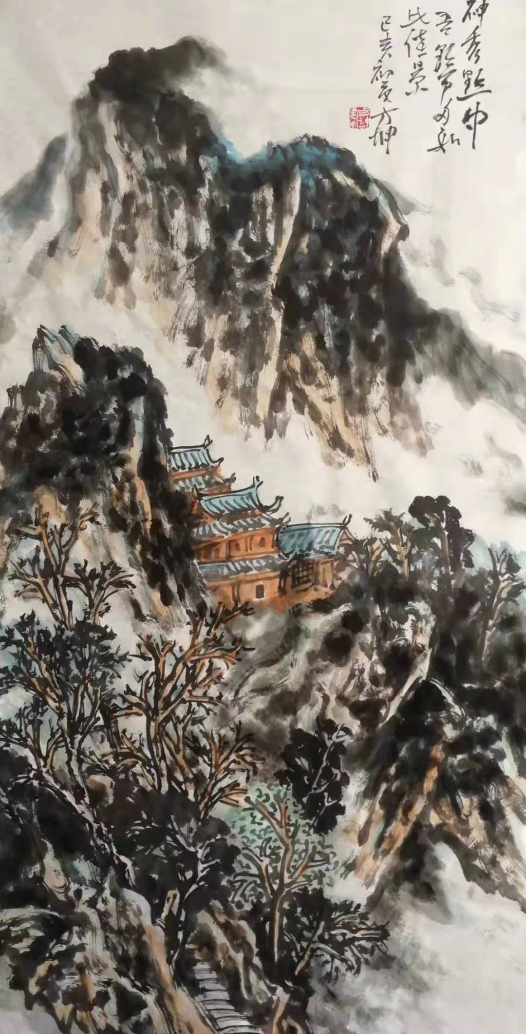 当代中国画坛—著名山水画家方坤