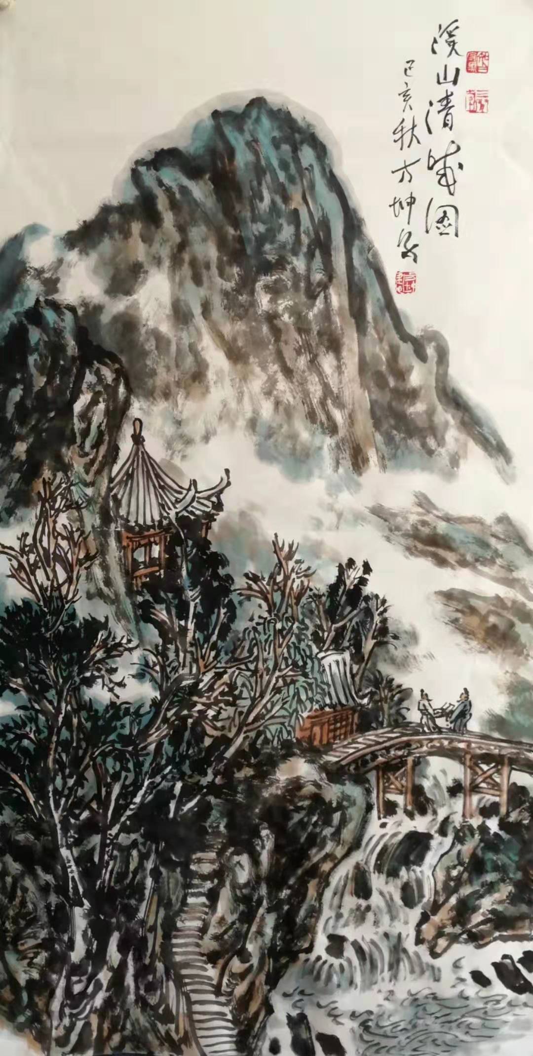 当代中国画坛—著名山水画家方坤