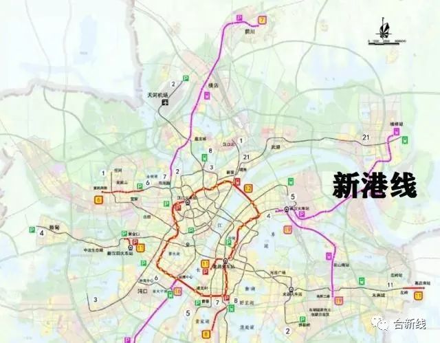 阳逻新港线计划年内开通通向远郊区新洲区2024年建成