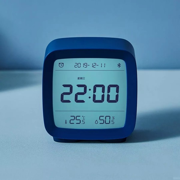 小米杂货铺上架青萍蓝牙闹钟 支持温湿度/小夜灯/59元