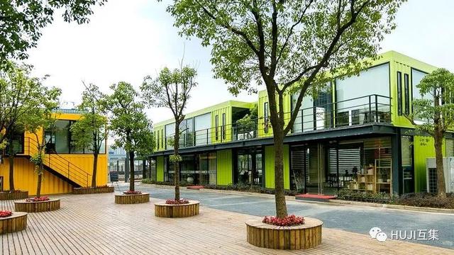 上海「智慧湾」花园式集装箱办公园区,开辟文创天地新坐标