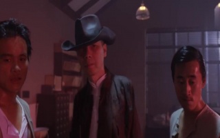 功夫:斧头帮打到警察局,冯小刚一句