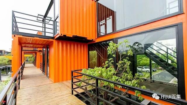 上海「智慧湾」花园式集装箱办公园区,开辟文创天地新坐标