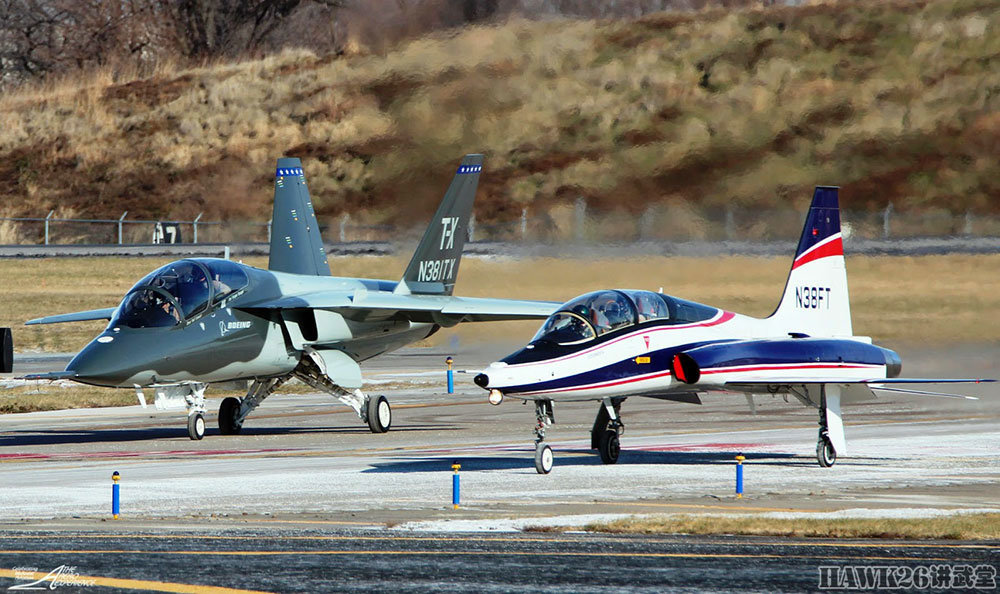 美国空军下一代教练机定名t-7a"红鹰"将于2023年开始交付