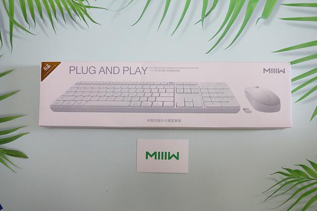 双系统,极简风!米物无线办公键鼠套装体验