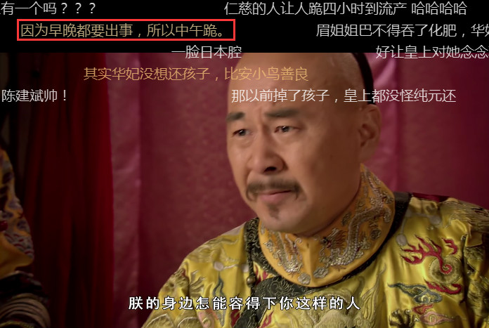 「谈资」放大假的正确打开方式，原来是配合弹幕十刷《甄嬛传》