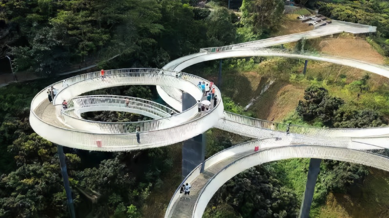 深圳唯一的一座玻璃桥,还不要门票,游客直呼太