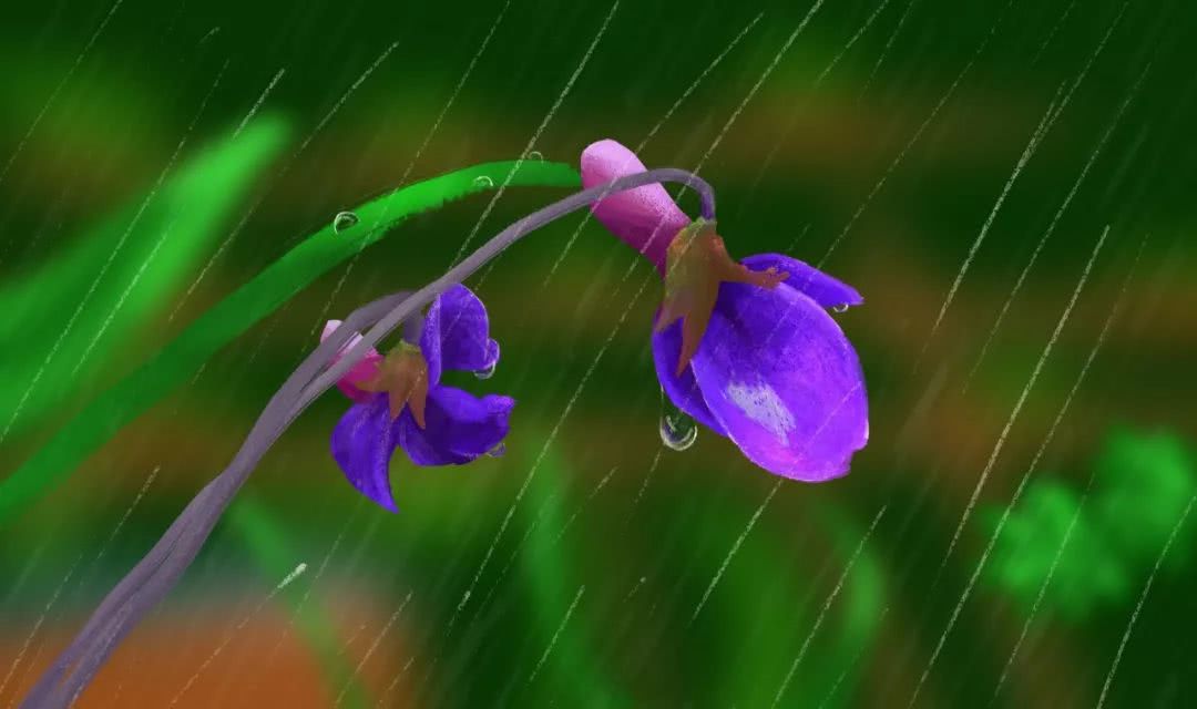 七绝七夕细雨落绵绵新韵