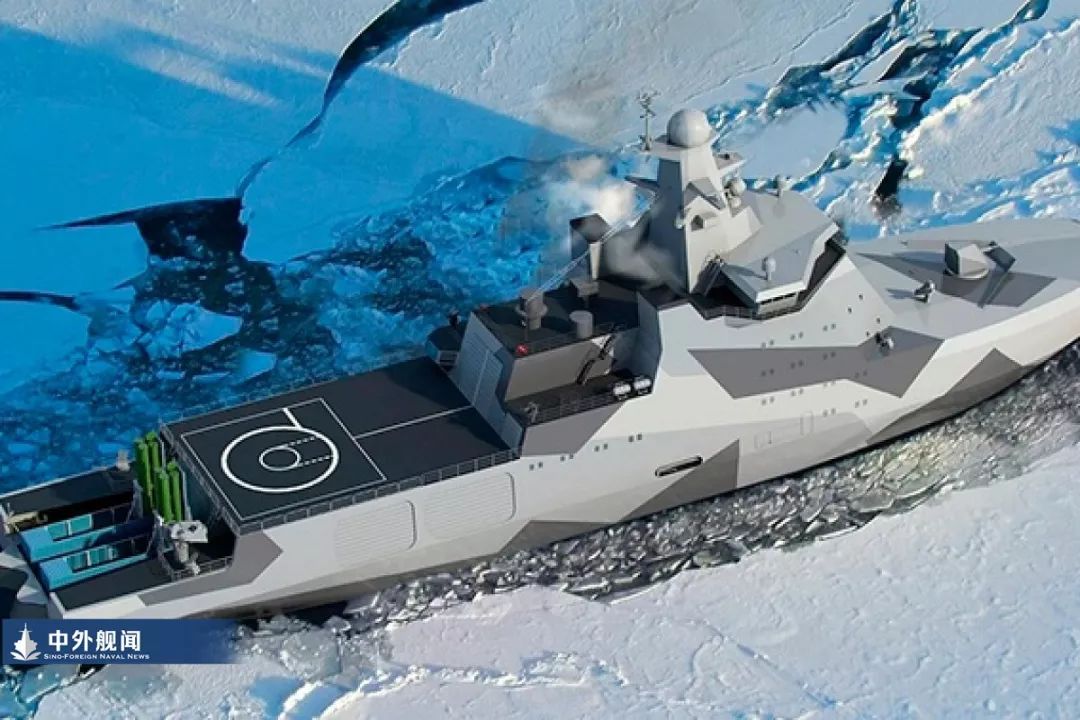 俄罗斯海军新一艘北极巡逻舰下水