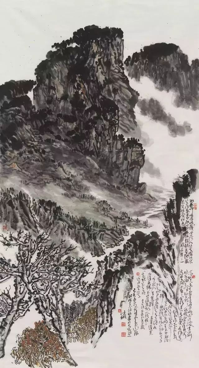 中青年实力派书画家,陈仕彬山水画作品欣赏