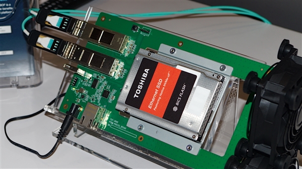Marvell、东芝展示以太网SSD：没错 固态盘能直接上网